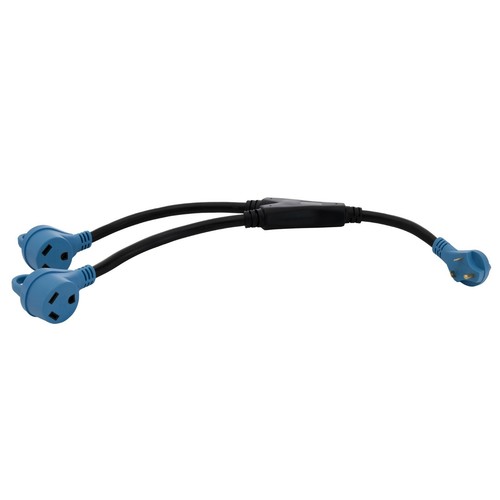 Power adapter 30a male - rv, to